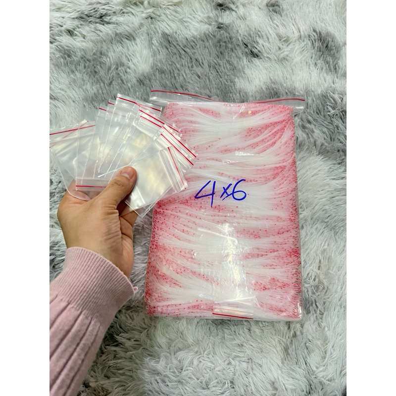 túi zip chỉ đỏ (1kg/1size) hàng đẹp