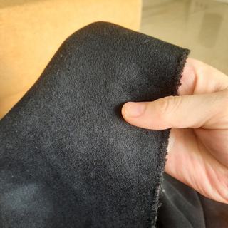 Vải dạ đen - Xanh đen - May vest, măng tô, áo khoác...