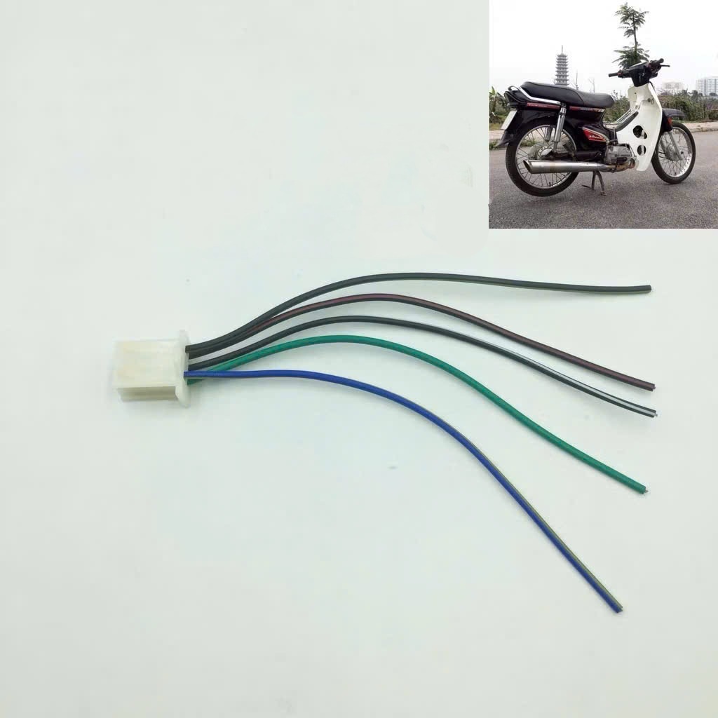 Giắc cắm IC xe Dream, Wave các đời xe jack IC (giá 1 cái)