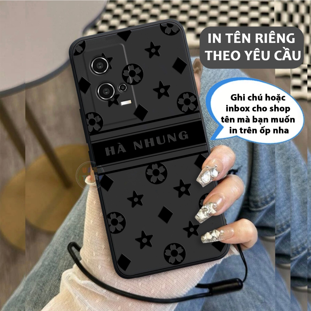 Ốp lưng Vivo iqoo 8 / iqoo 8 Pro, silicon, in nổi Thánh Giá theo yêu cầu