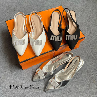Giày Sandal Nữ Gắn Tang Đá MIU mới