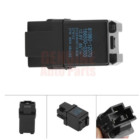 Camry 98 Rơ Le chớp 3 chân tín hiệu Đèn Xi Nhan rẽ cục cảnh báo nháy rờ khẩn cấp 81980 12070 Lexus S