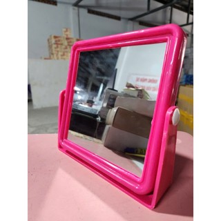 Gương soi nhựa để bàn (giao màu ngẫu nhiên)