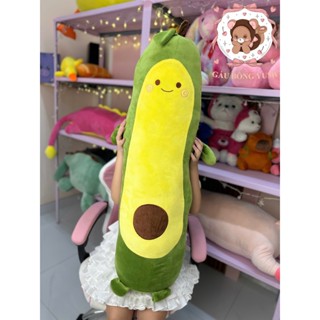 Gấu Bông Gấu Ôm Quả Bơ to tròn Mềm Mịn siêu đáng yêu size 1m