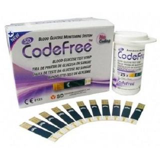 Que Thử Đường Huyết SD Code Free Hộp 50 Que