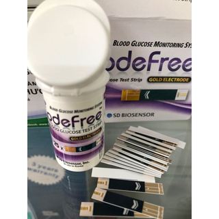 Que Thử Đường Huyết SD Code Free Hộp 50 Que