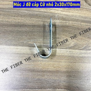 Móc J đỡ cáp quang cáp điện treo cột