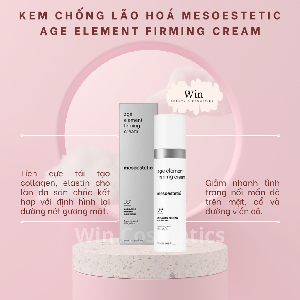 [Hàng Cty] Kem Chống Lão Hoá Săn Chắc Da Mesoestetic AGE ELEMENT FIRMING CREAM - Wincosmetics