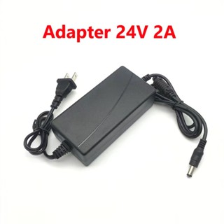 Nguồn Adapter 24V 1A/2A Đầu Jack DC 5.5*2.1mm dây dài 1 mét