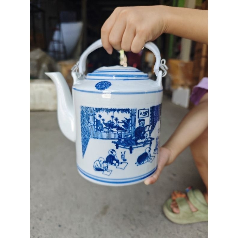 Ấm tích pha trà Bát Tràng