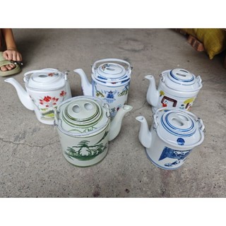 Ấm tích pha trà Bát Tràng
