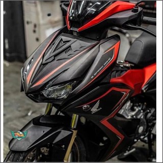 Tem rời Winner X đen chỉ đỏ trắng, in nhám (X)