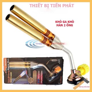 Khò Ga, Đèn Khò Hàn Đôi 2 Ống Đồng KOVEA KT-2018 Tiện Dụng Cao Cấp (Chính Hãng)