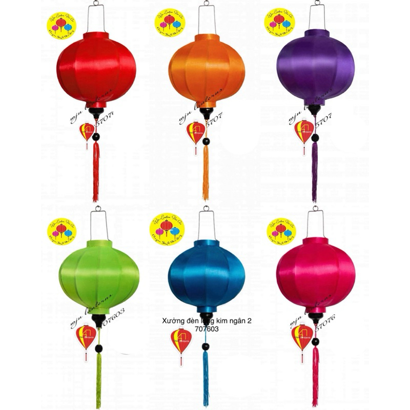 Đèn lồng vải phi hội an cực đẹp Chịu nắng mưa gió tốt chuyên trang trí nhà cửa chùa miếu treo tết trung thu cực đẹp