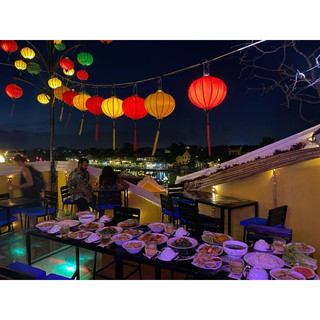 Đèn lồng vải phi hội an cực đẹp Chịu nắng mưa gió tốt chuyên trang trí nhà cửa chùa miếu treo tết trung thu cực đẹp