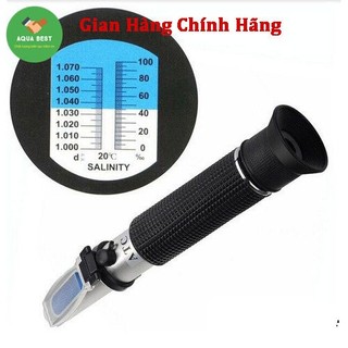 [Chính Hãng] Máy đo độ mặn,khúc xạ kế đo độ mặn 0 - 100‰