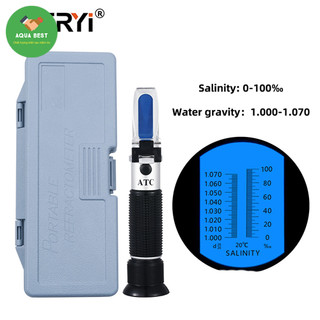 [Chính Hãng] Máy đo độ mặn,khúc xạ kế đo độ mặn 0 - 100‰