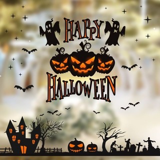 Decal dán gương, kính trang trí Halloween