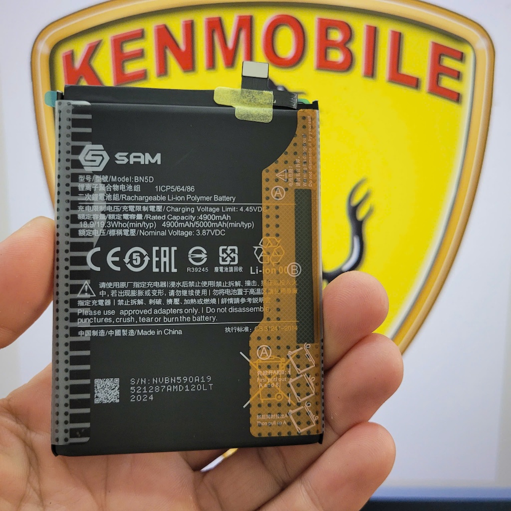 Pin ZIN Tương Thích XM Model BN5D Dùng Cho Redmi Note 11 / Redmi Note 11S (bảo hành 3 tháng)