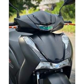 Mặt nạ sh350i viền đen gắn SHVN 125i, 150i, 160i đời 2020 đến 2024