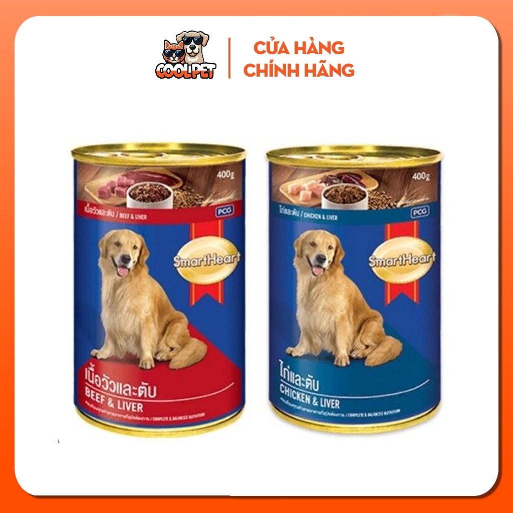 Pate SMARTHEART cho chó 400gr
