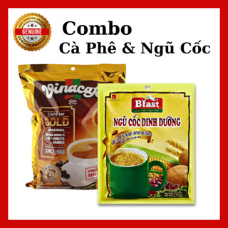 Combo Cà phê sữa Vina Vinacafe & Ngũ Cốc Vina Bifast