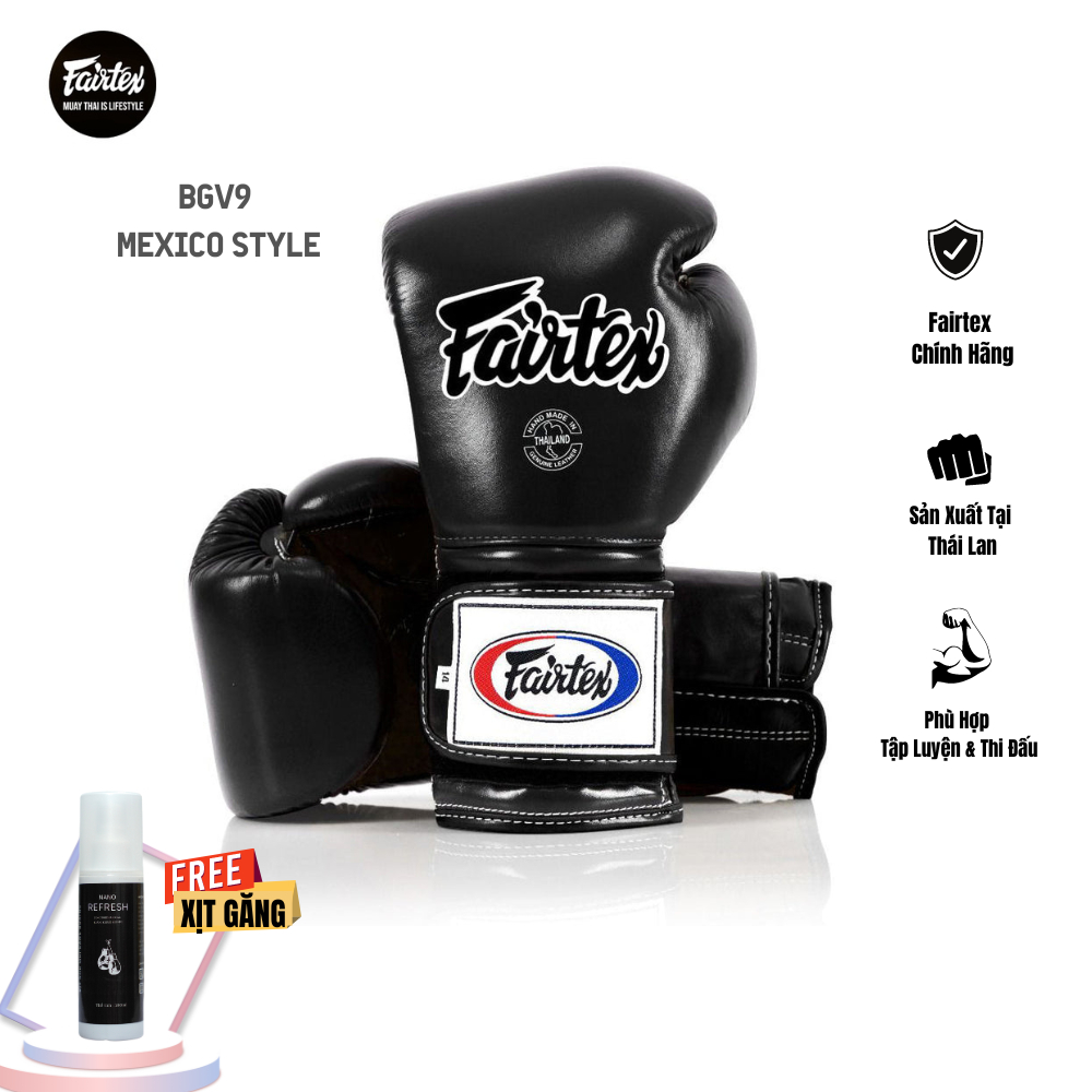 Găng Boxing Fairtex BGV9 - Mexican Style