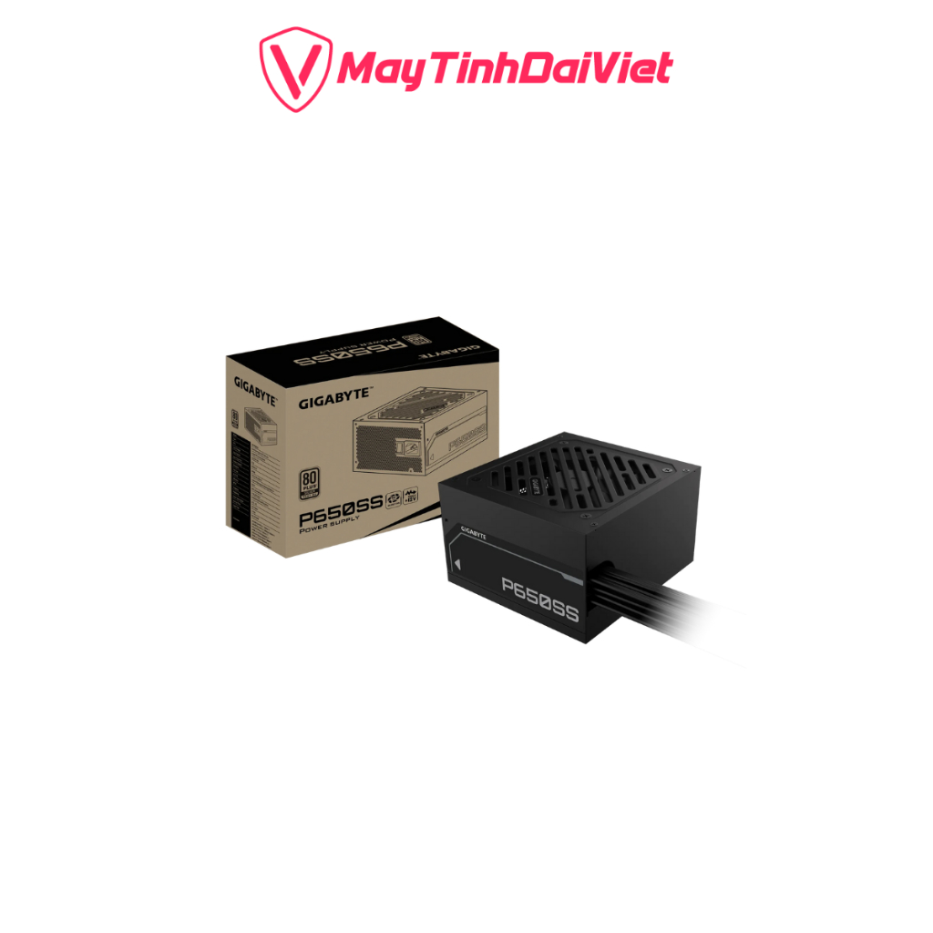 PSU Máy Tính Gigabyte GP-P650SS 650W Active PFC 80 Plus Silver Màu Đen