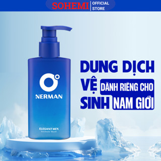 Dung dịch vệ sinh nam giới 0 độ Nerman hương nước hoa cao cấp 100ml