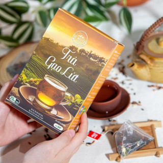 Combo 2 hộp trà gạo lứt Tây Nguyên Food - Việt Nam thanh lọc cơ thể hộp 500g