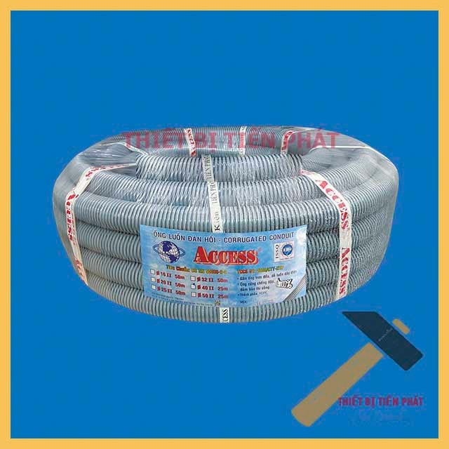 Ống Ruột Gà Access 20mm Màu Xám (grey) TIẾN PHÁT