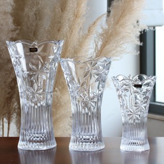 Bình cắm Hoa Peasur Pha lê Bohemia Tiệp khắc