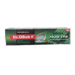 Combo 6 tuýp kem đánh răng muối tre Dr.Obok+