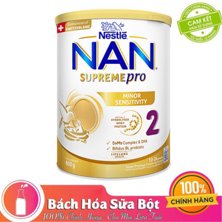 Sữa Bột Nan Supreme Pro 1/2/3 800g