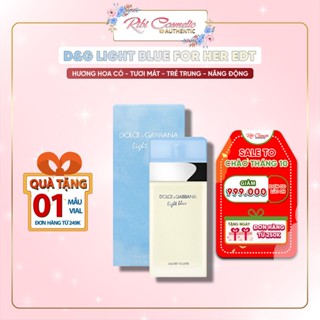 Nước Hoa Nữ D.g Light Blue Hương Bưởi Thơm Mát Trẻ Trung Hiện Đại Tươi Mát Ribicosmetics