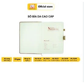 Sổ da cao cấp Minh Châu 825 200tr