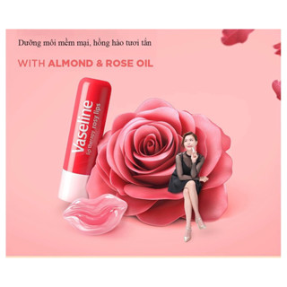 Son Dưỡng Môi Vaseline Mỹ Dạng Thỏi 4.8G - Hàng Chính Hãng
