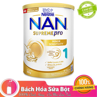 Sữa Bột Nan Supreme Pro 1/2/3 800g