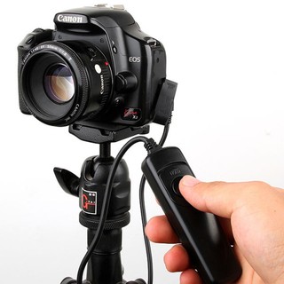 Dây bấm mềm máy ảnh Canon chụp ảnh từ xa chống rung, khóa phơi sáng thời gian dài