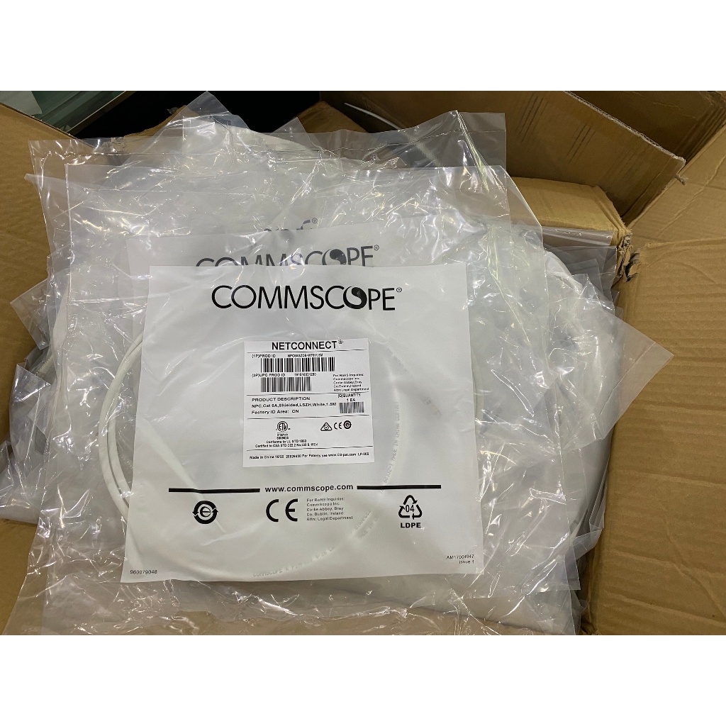 Dây nhảy patch Cord Cat6A CommScope 1,5m