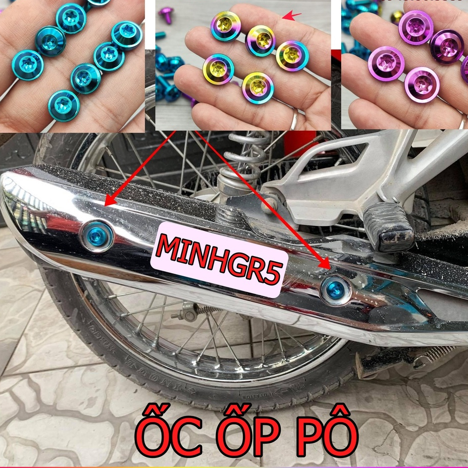 FULL ỐC GR5 DÀN ÁO WAVE A 2006-2023, WAVE 50CC