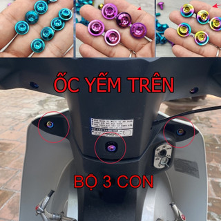 FULL ỐC GR5 DÀN ÁO WAVE A 2006-2023, WAVE 50CC