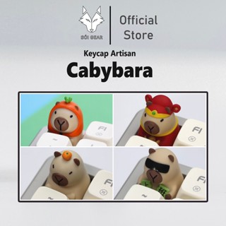   HỎA TỐC HN - HCM  Keycap Artisan Cabybara | Keycap Custom Bàn Phím Cơ Chất Liệu Resin cao cấp 