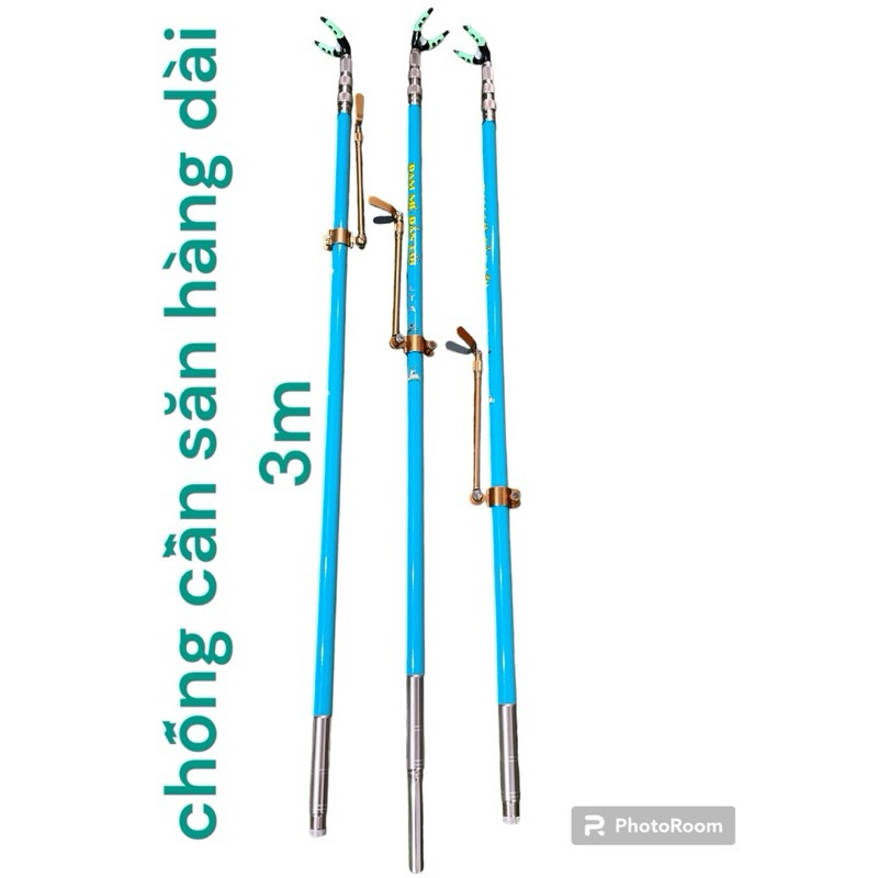 Chống cần câu cá carbon săn hàng LTA 3m
