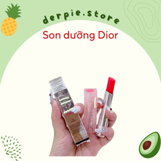    FULLSIZE - BILL US   Son dưỡng căng mọng môi Dior Addict Lip Glow - Maximizer   dạng thỏi và kem   