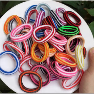 ⚡️Bịch 50 Sợi Dây Cột Tóc, Bản Trung 1,5cm, To, Siêu Chắc
