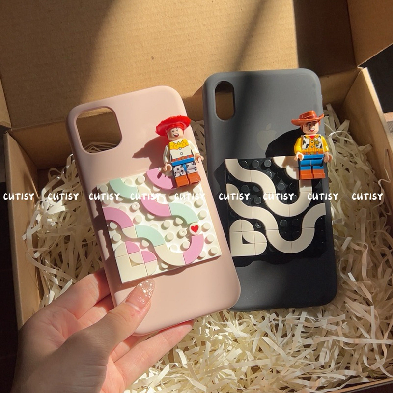 [HÀNG SẴN] - Ốp MÀU LEGO / LEGO PHONE CASE Custom Theo Yêu Cầu (ỐP MÀU)