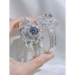❤️SẴN❤️  Vòng tay lắc tay hoa to bạc xi bạch kim siêu sáng cz thuỵ sĩ