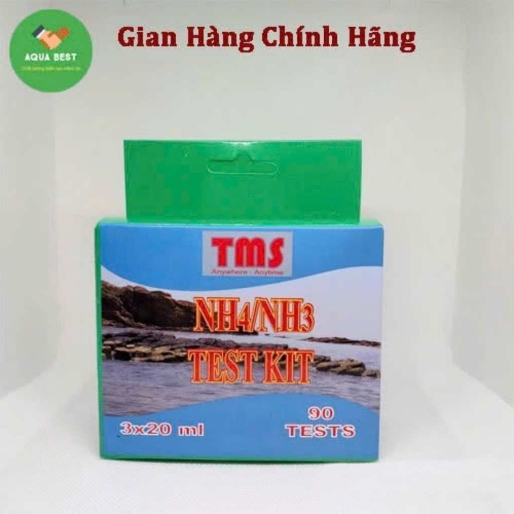 [Chính Hãng] Bộ test đo NH3/NH4 trong nước - Dung dịch kiểm tra nước NH3 TMS