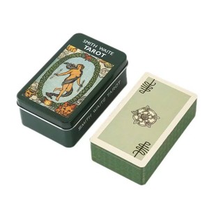 Bộ Bài Tarot Bói Smith Waite Tarot Hộp Săt Cao cấp- Bộ Bài Tarot Cao Cấp Smith Waite Tarot